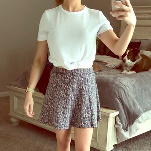 Forever 21 Skater Polka Dot Skirt